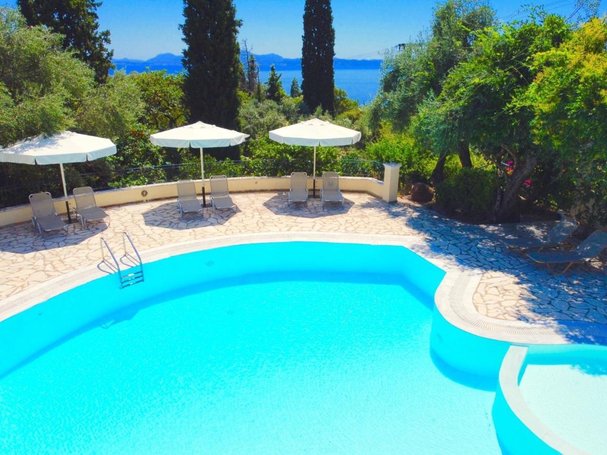 Villa Aliki Nissaki With Private Pool By Dadovillas ニサキオン エクステリア 写真