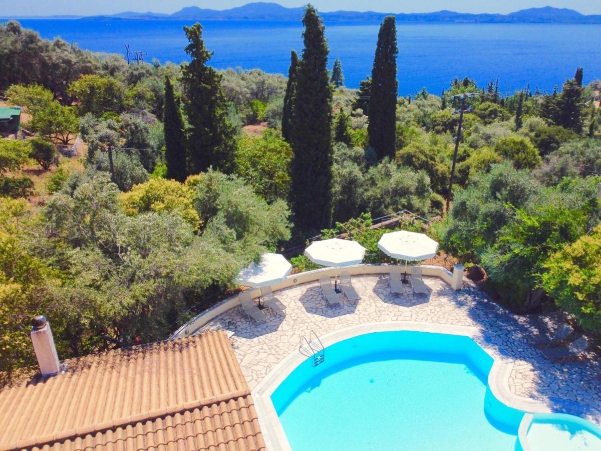 Villa Aliki Nissaki With Private Pool By Dadovillas ニサキオン エクステリア 写真