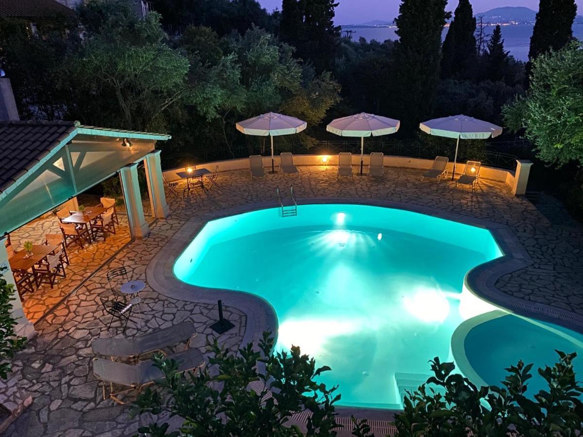 Villa Aliki Nissaki With Private Pool By Dadovillas ニサキオン エクステリア 写真