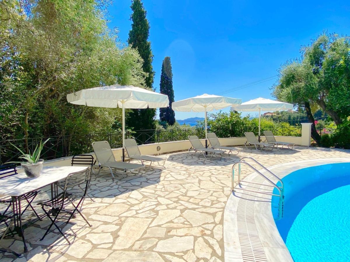 Villa Aliki Nissaki With Private Pool By Dadovillas ニサキオン エクステリア 写真