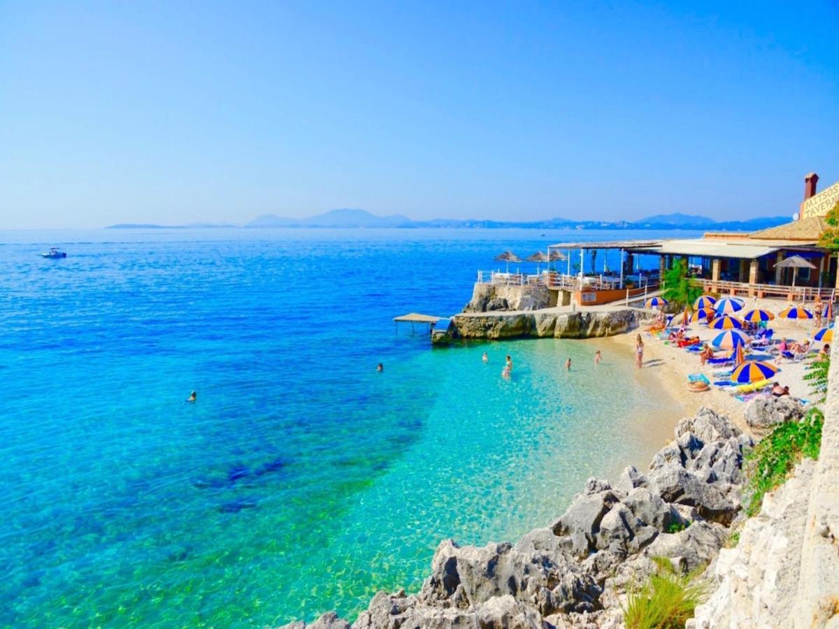 Villa Aliki Nissaki With Private Pool By Dadovillas ニサキオン エクステリア 写真
