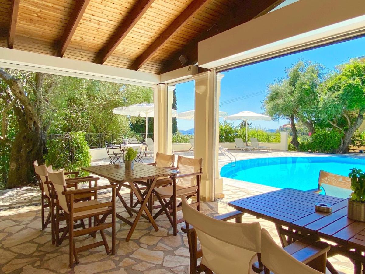 Villa Aliki Nissaki With Private Pool By Dadovillas ニサキオン エクステリア 写真