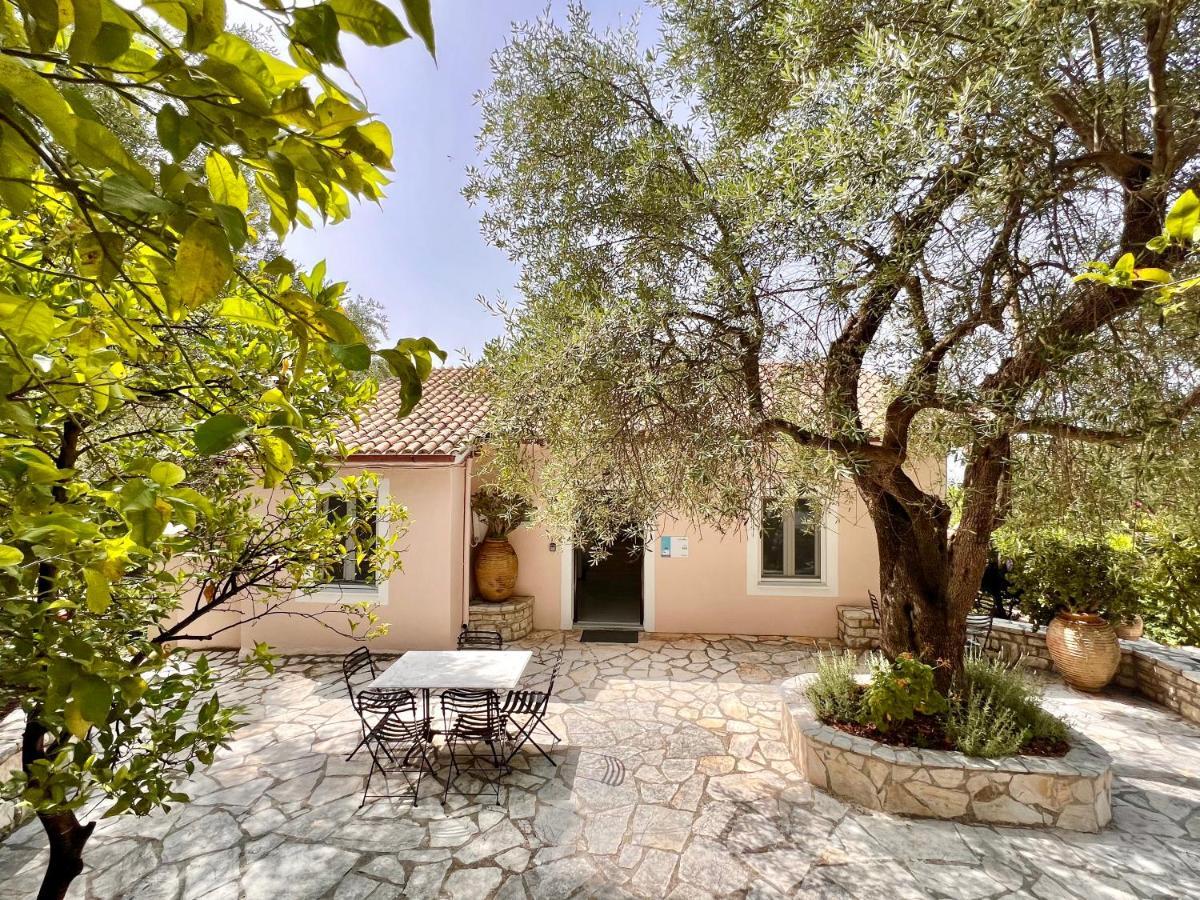 Villa Aliki Nissaki With Private Pool By Dadovillas ニサキオン エクステリア 写真