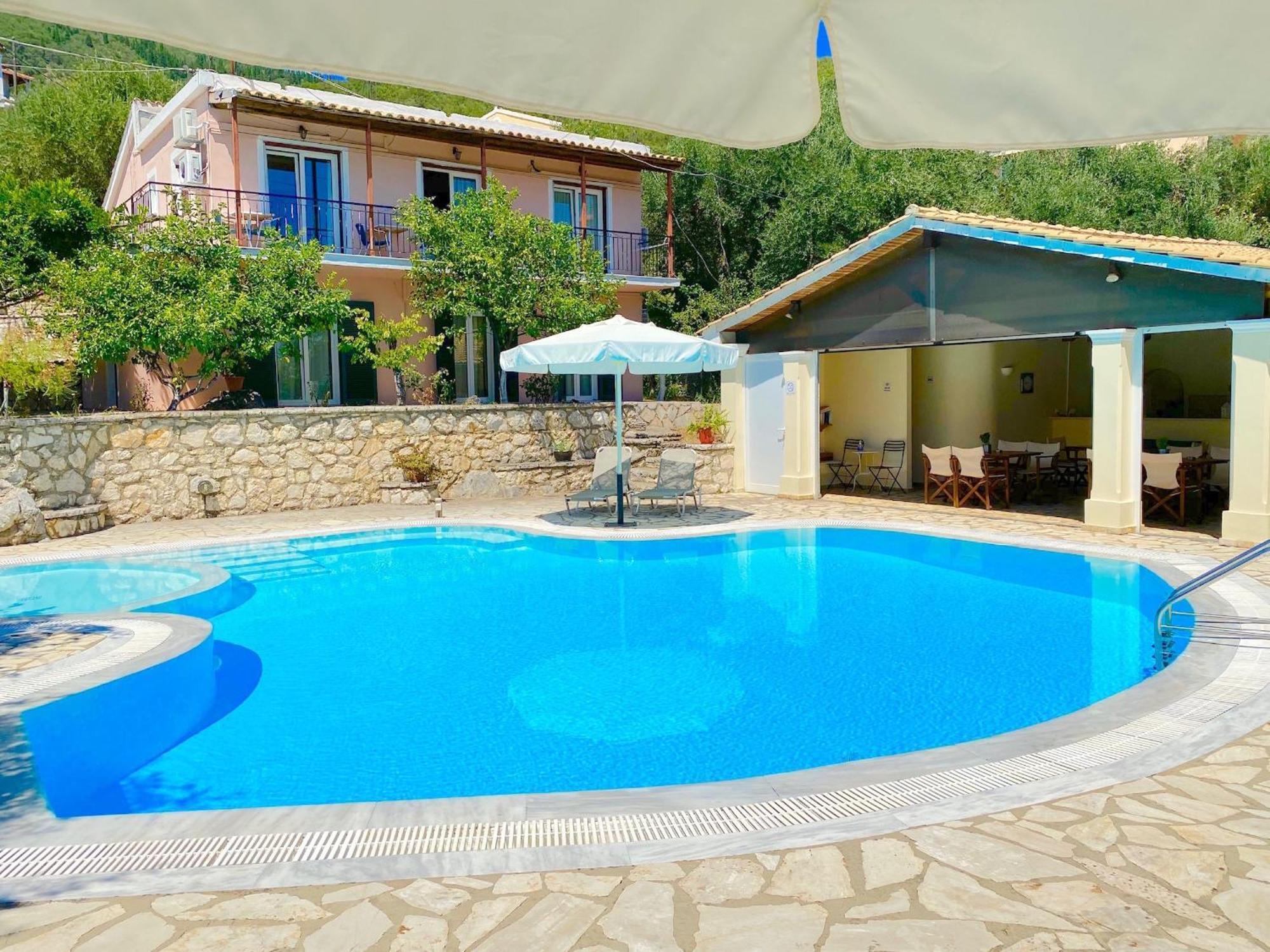 Villa Aliki Nissaki With Private Pool By Dadovillas ニサキオン エクステリア 写真
